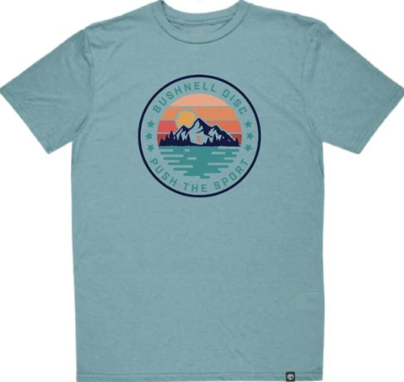 Disc Golf Push the Sport Slate T-Shirt