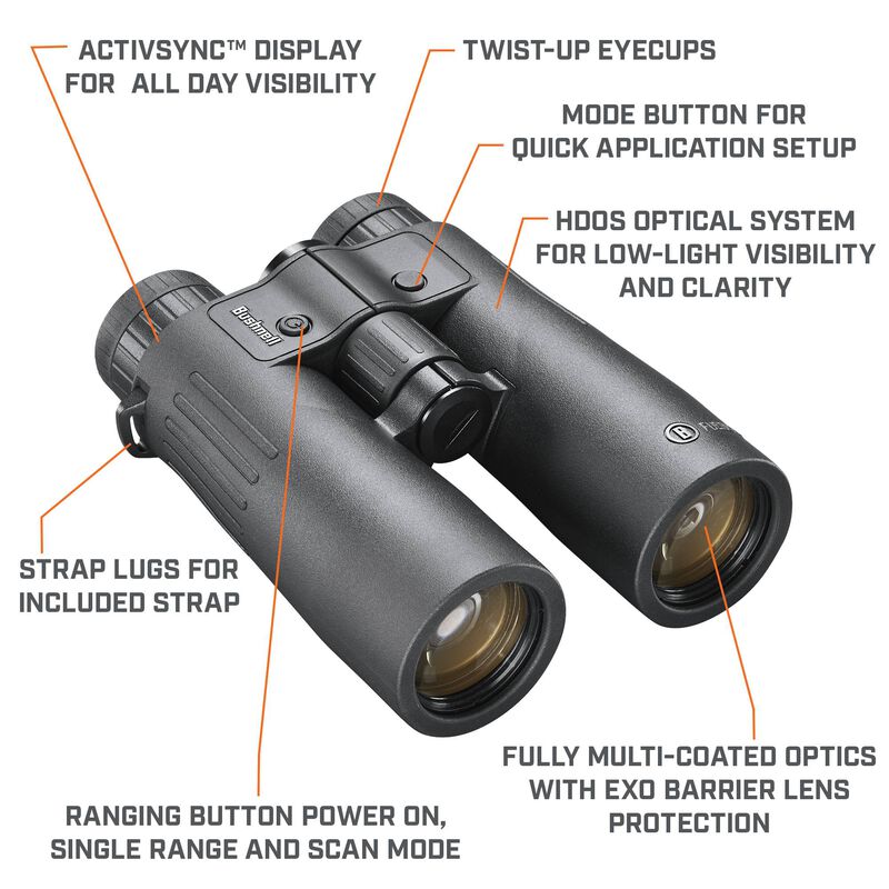 Buy Fusion X 10x42 Rangefinding Binoculars and More Bushnell