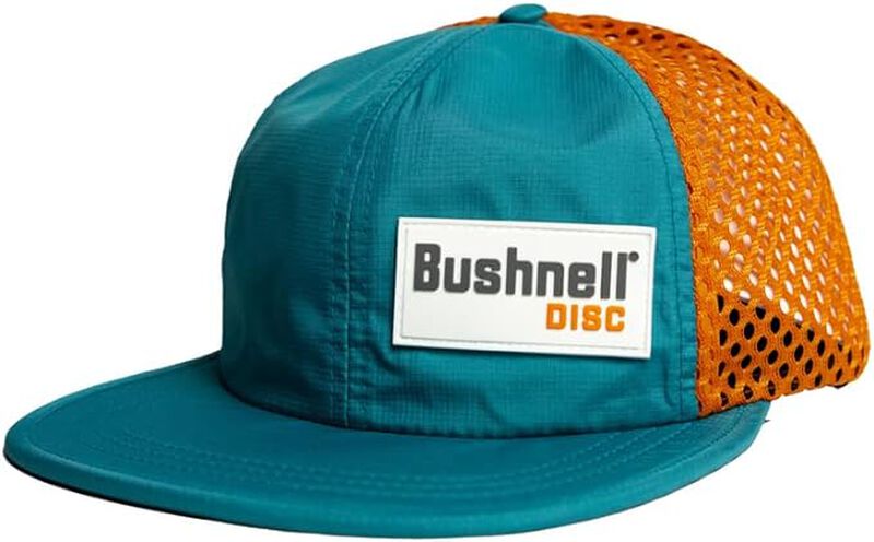 Bushnell Disc Golf Teal and Orange Hat