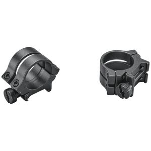 Dual Strap Ring Matte Black 1" Medium PDQ, Clam