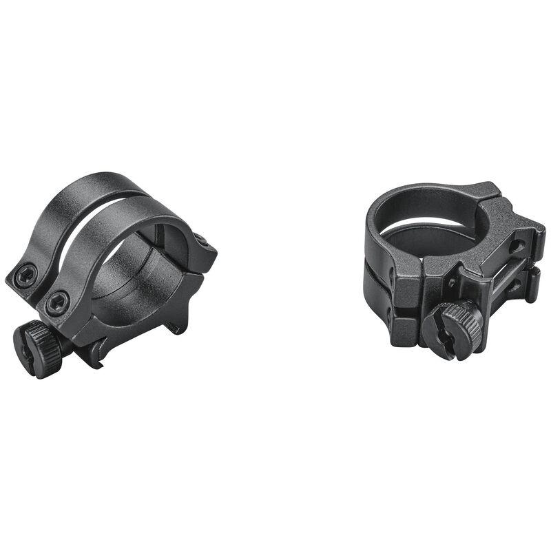 Dual Strap Ring Matte Black 1" Medium PDQ, Clam Dual Strap Ring Matte Black 1" Medium PDQ, Clam