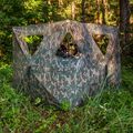Double Bull SurroundView Stakeout Hunting Blind in Greenleaf