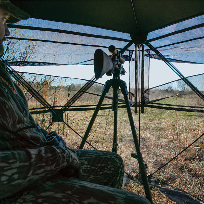 Buy Full Frontal™ OneWay SeeThrough Hunting Blind Primos Hunting