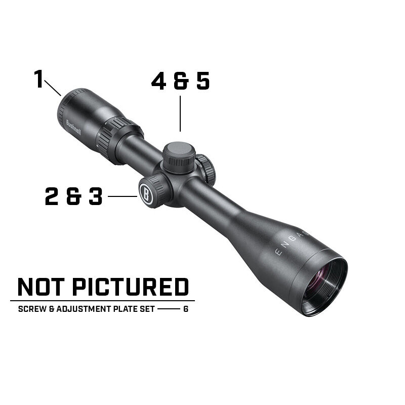 Engage Riflescope - 3-9x40 Parts Engage Riflescope - 3-9x40 Parts