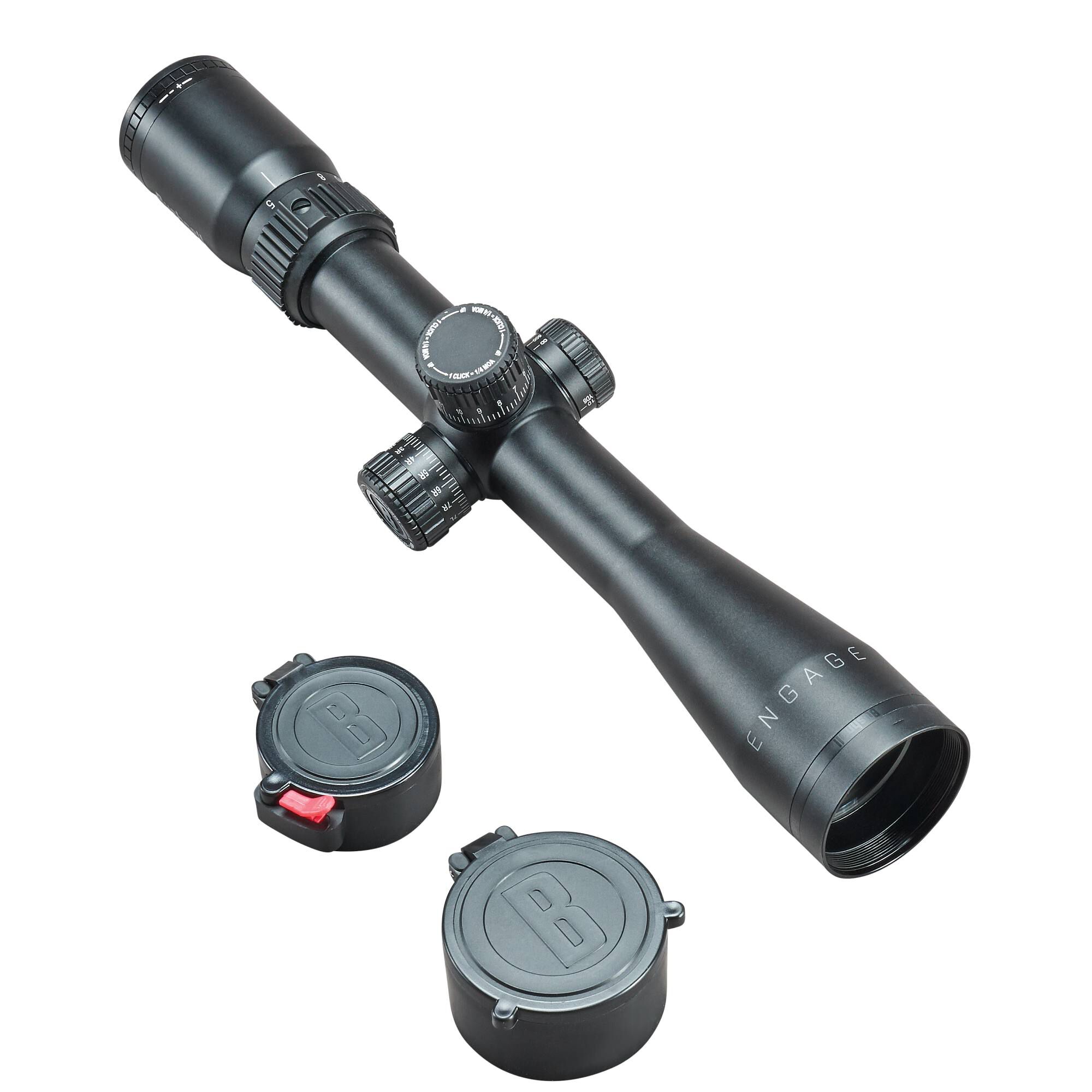 Bushnell Engage 3-12x42 サイドフォーカス ライフルスコープ Deploy MOA レティクル (1237) 実猟 ハンティング 散弾銃