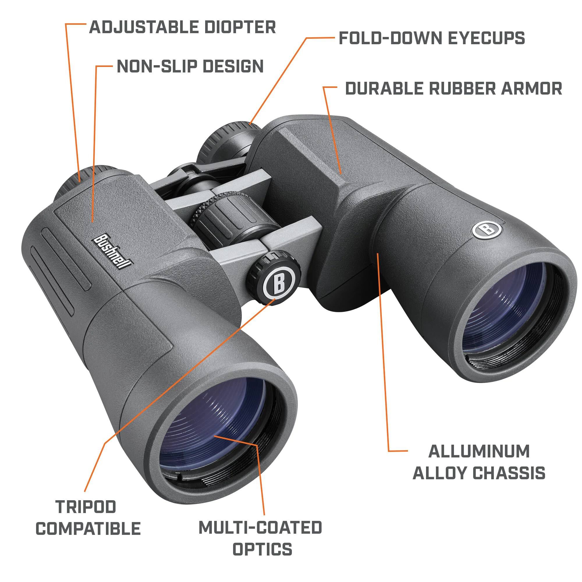 Powerview 2 Compact Binoculars, 20x50 Magnification| Bushnell