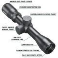 Classic Series Handgun Scope 2-6x32 SFP Dual-X 1 Inch LER