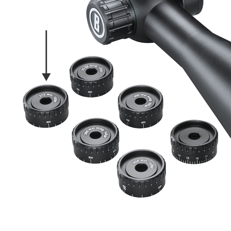 Prime BDC Dial D .270 Winchester for Prime™ 3-12x40 Center Fire Riflescope Multi-Turret