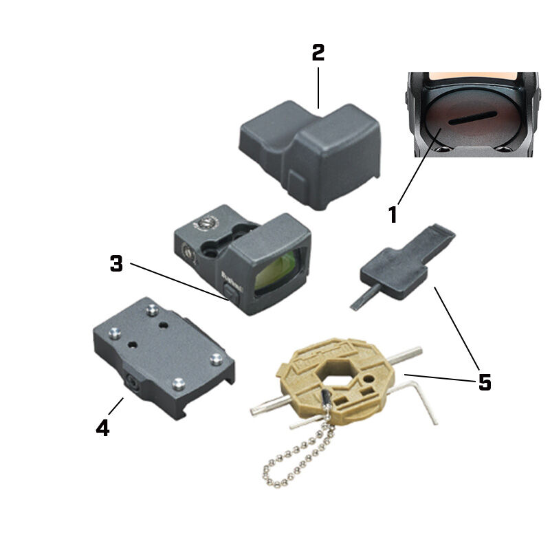 RXS-250 Reflex Sight Parts RXS-250 Reflex Sight Parts