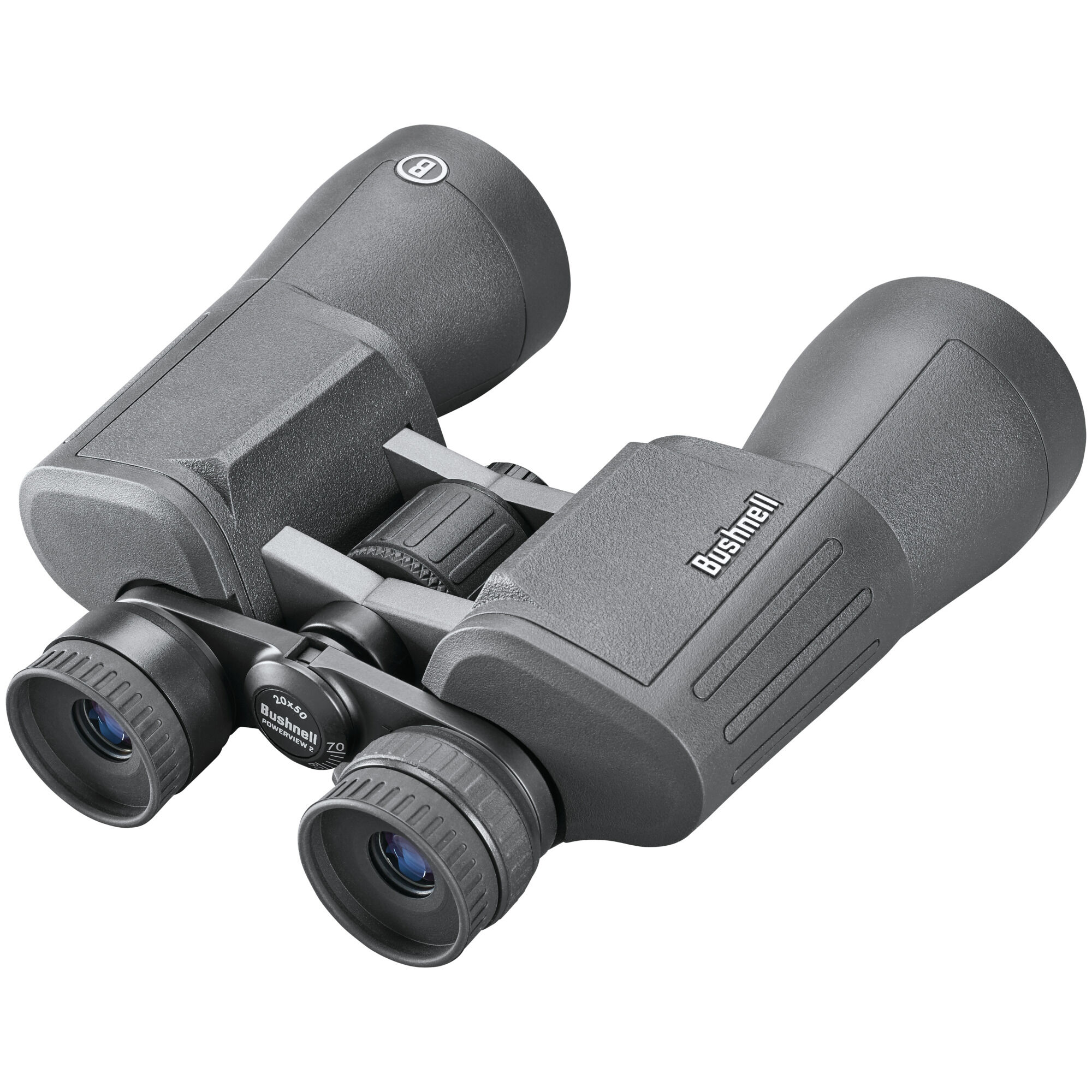 Bushnell PowerView 2 20x50mm Aluminum Metal Chassis Rubber Armor Binoculars 
