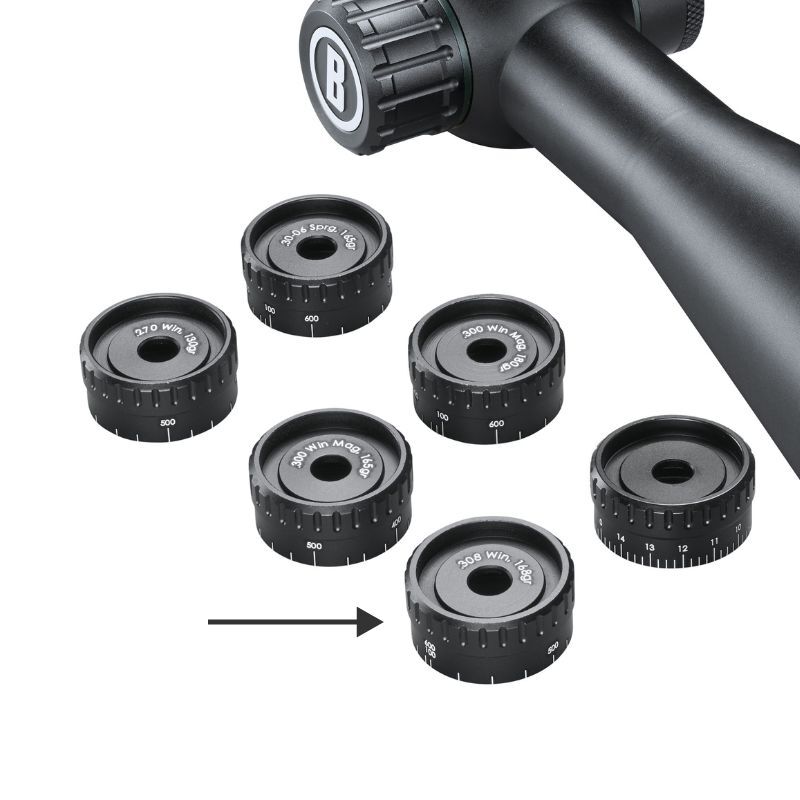BDC Dial G .300 Winchester 165 for Prime™ 3-12x40 Center Fire Riflescope Multi-Turret