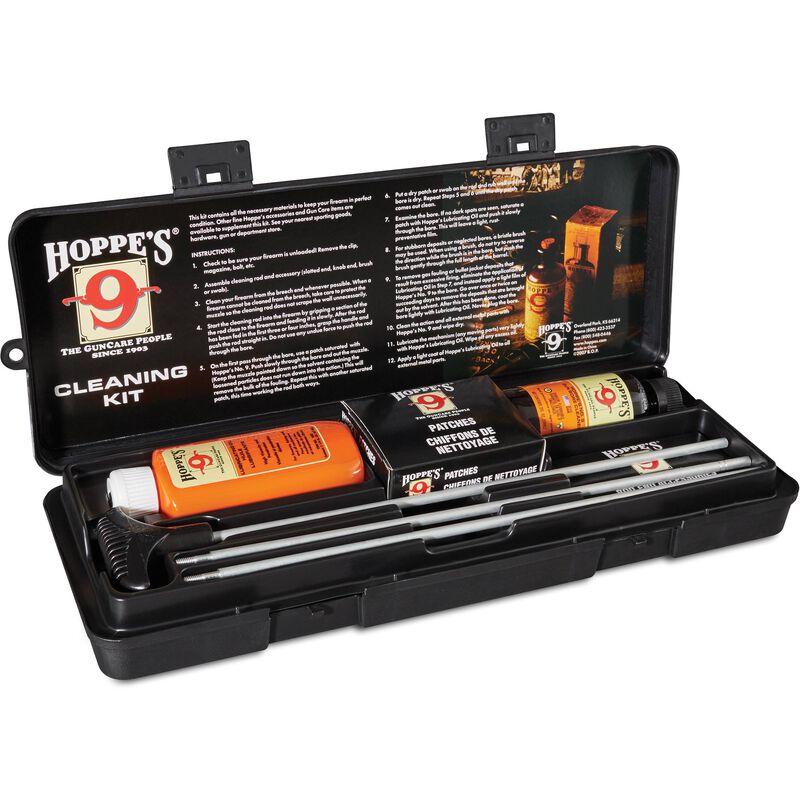 Rifle &amp; Shotgun Cleaning Kit with Aluminum Rod