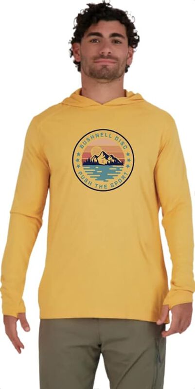 Disc Golf Push the Sport Orange Hoodie
