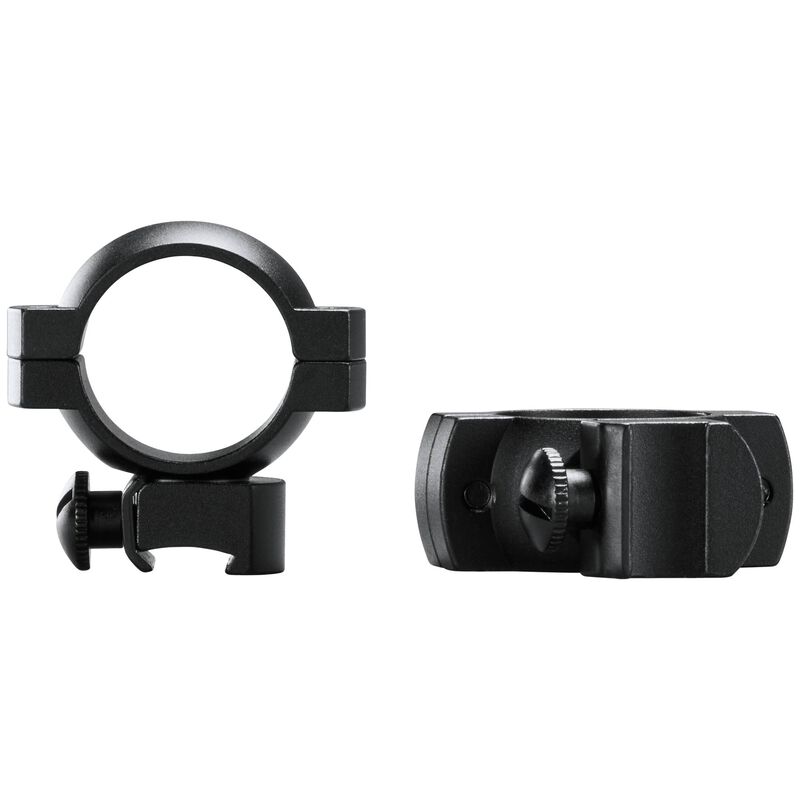 Simmons .22 & Airgun Rings Matte Black 1" Medium PDQ, Clam