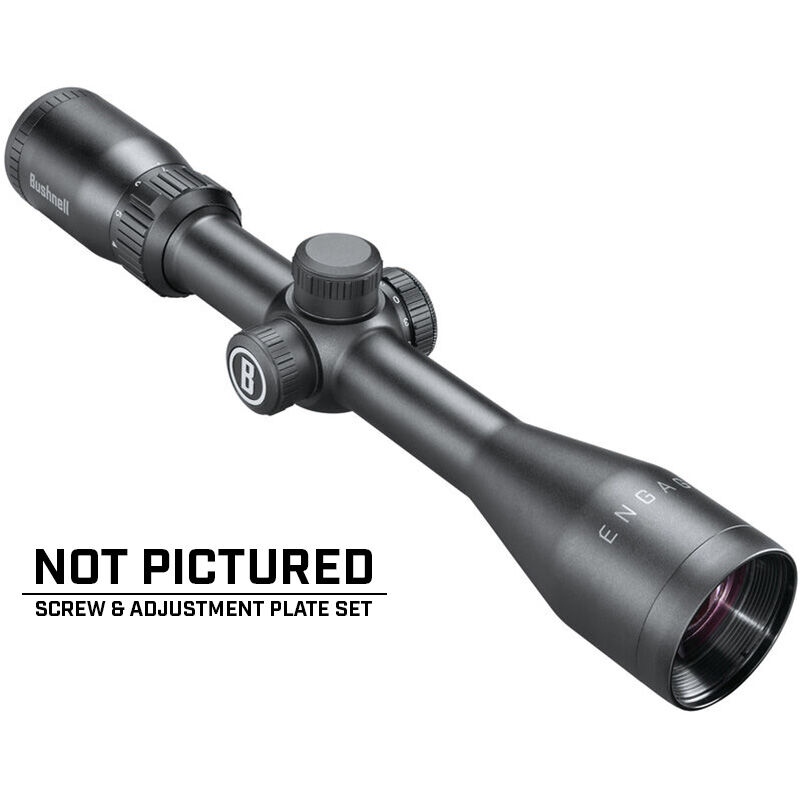Screw and Adjustment Plate Set for Engage Riflescope Screw and Adjustment Plate Set for Engage Riflescope