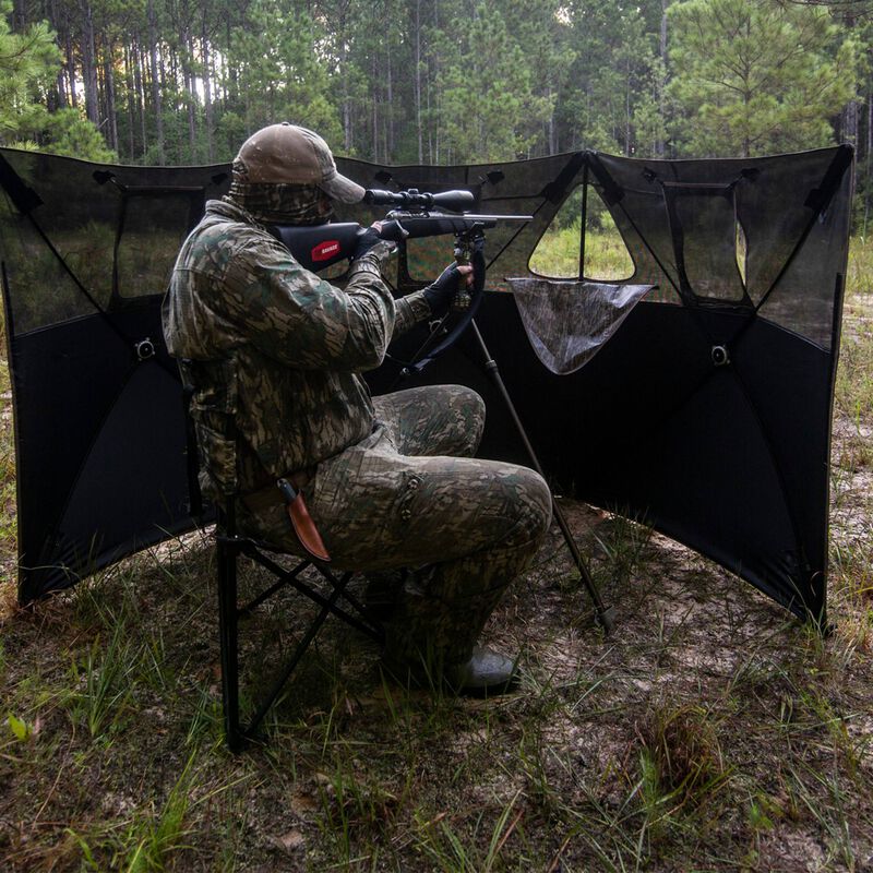 Double Bull 3-Panel Stakeout with SurroundView Hunting Blind