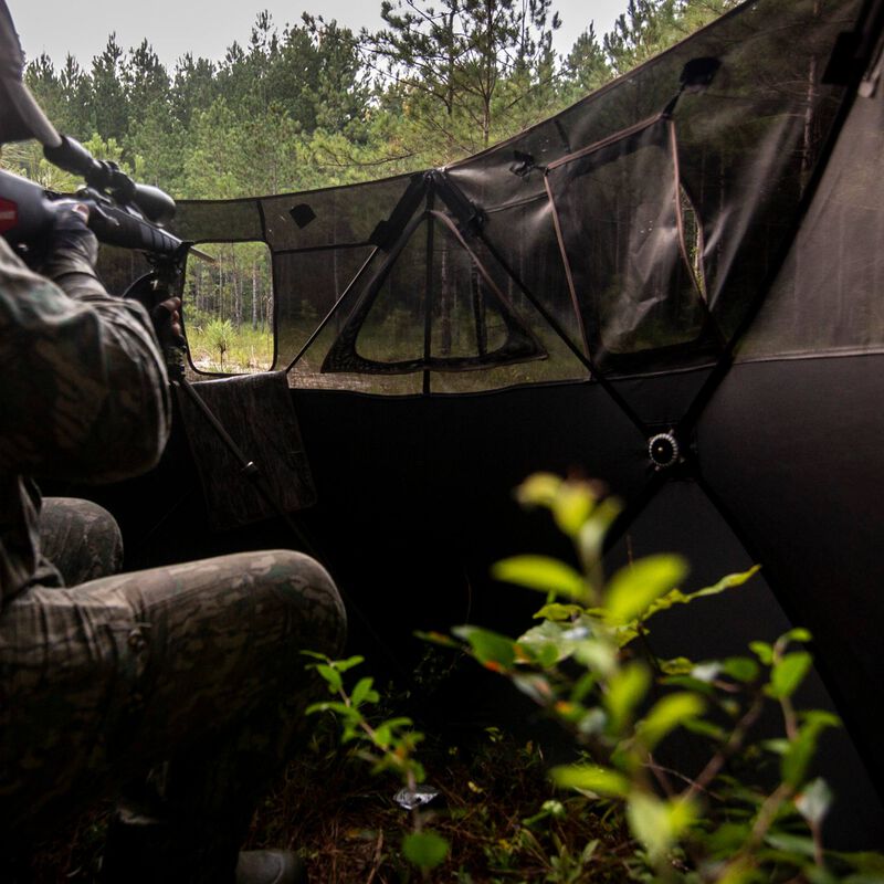Double Bull 3-Panel Stakeout with SurroundView Hunting Blind