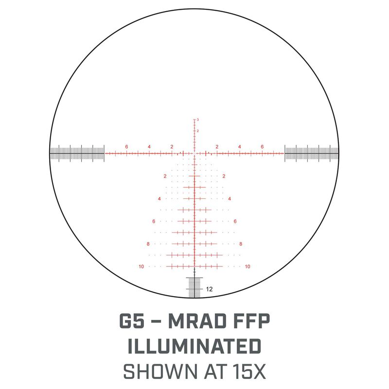 Elite Tactical XRS3 - 6-36x56 FFP Riflescope - G5I Reticle