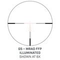 Elite Tactical XRS3 - 6-36x56 FFP Riflescope - G5I Reticle
