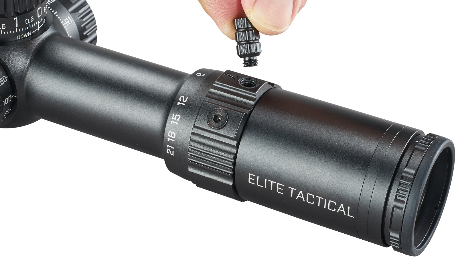 Bushnell Elite Tactical ERS 3.5-21x50 Riflescope G2 Reticle 34mm Tube .1  Mil Adjustments First Focal Plane Side Focus Parallax Flat Dark Earth  [FC-029757352224] - Cheaper Than Dirt