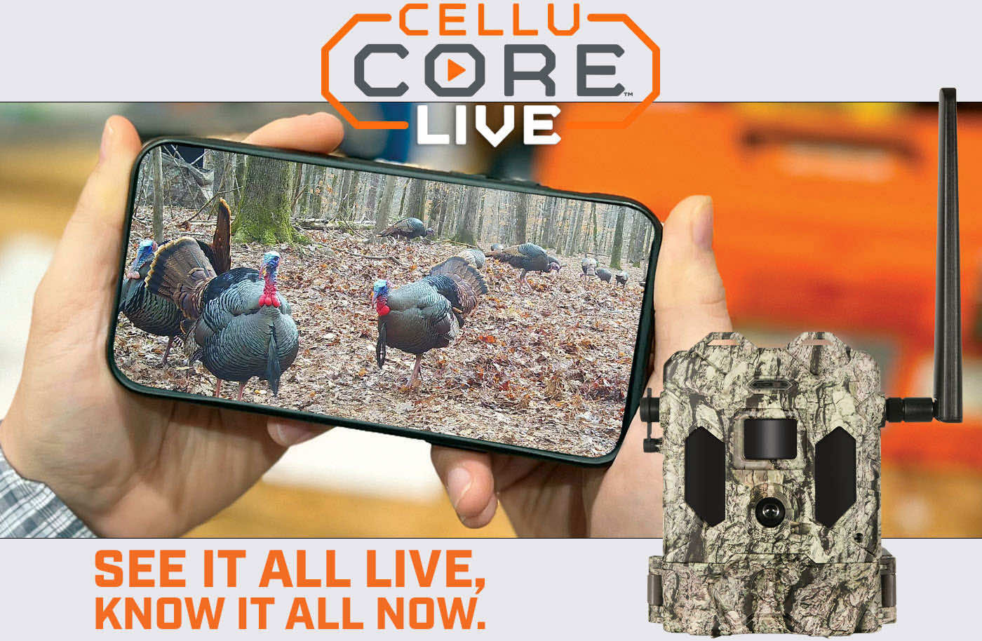 CelluCORE Live Trail Camera