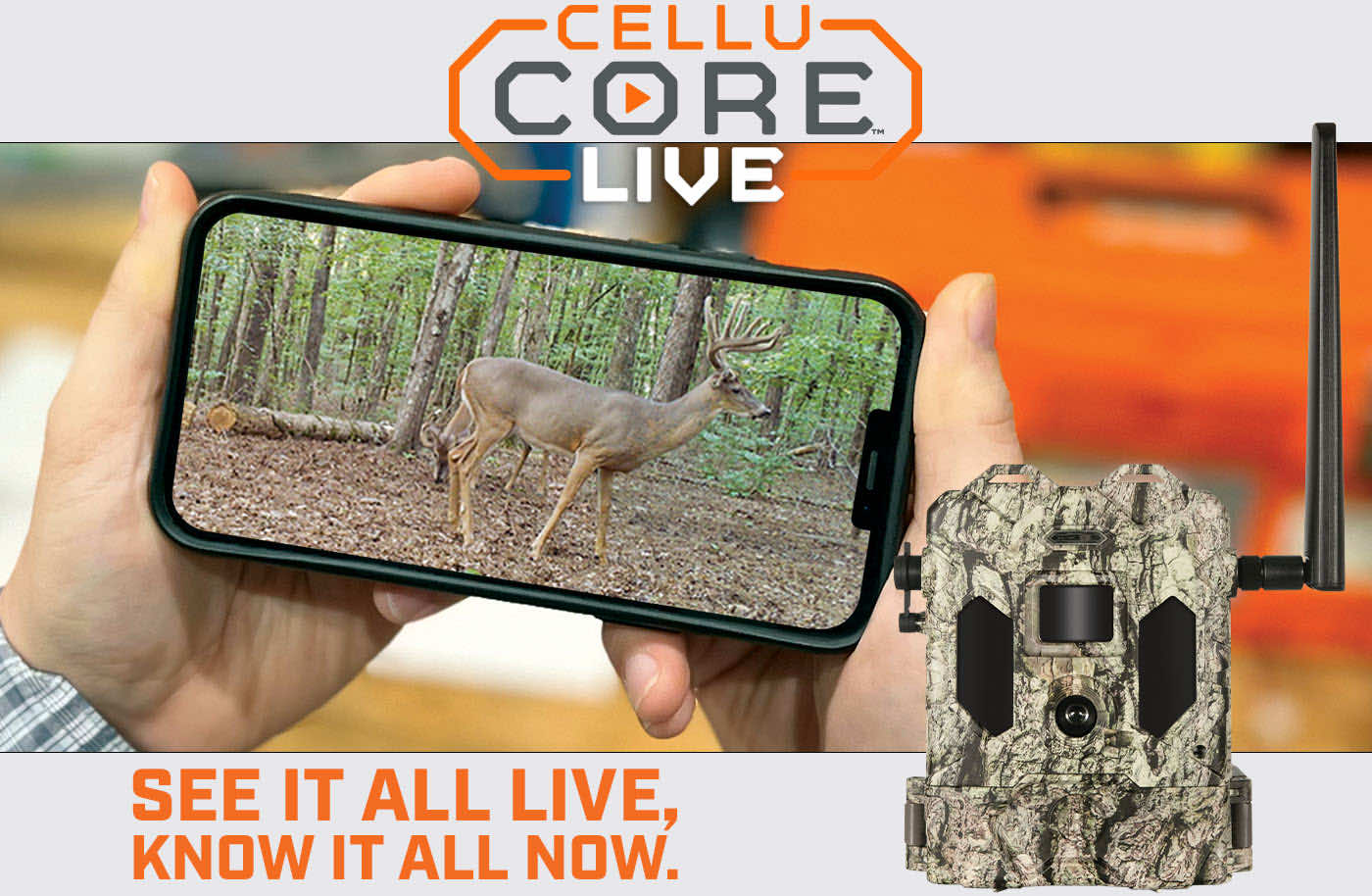 CelluCORE Live Trail Camera