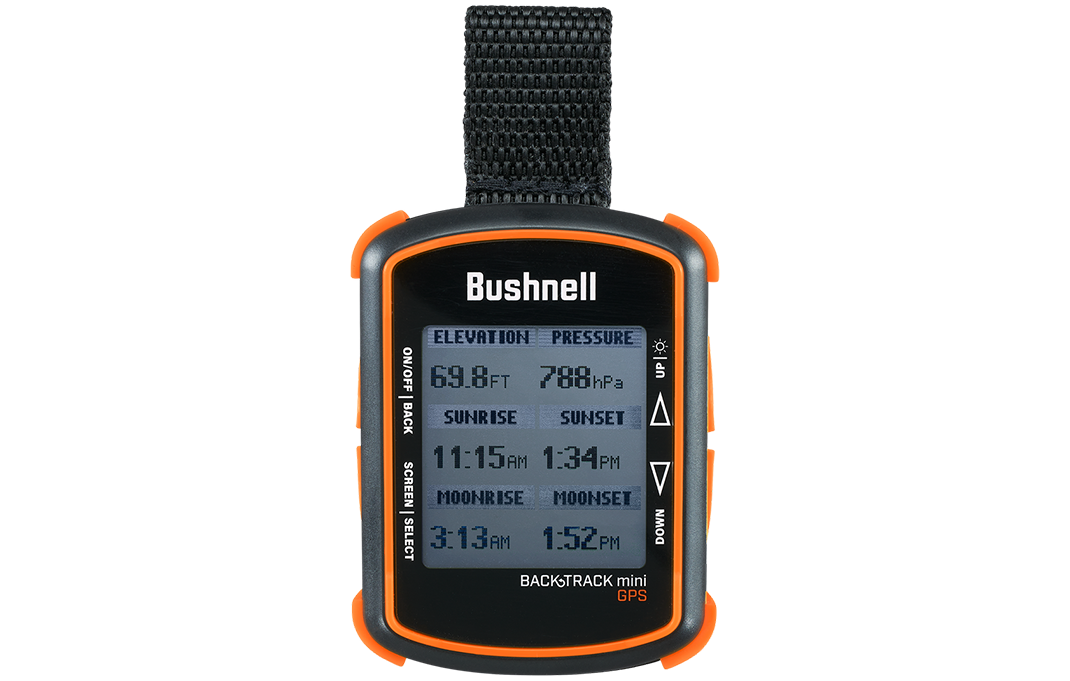 Backtrack Elevation Screen