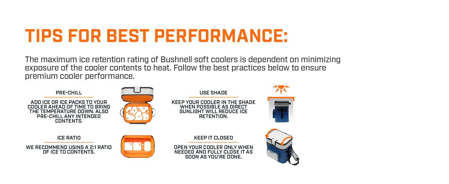 Pre-chill your cooler, use shade, keep it closed, and use a 2:1 ice ratio.