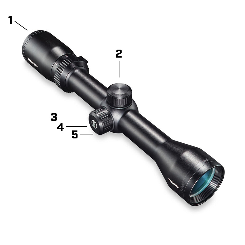 Buy Trophy 3-9x40 Riflescope Parts and More | Bushnell
