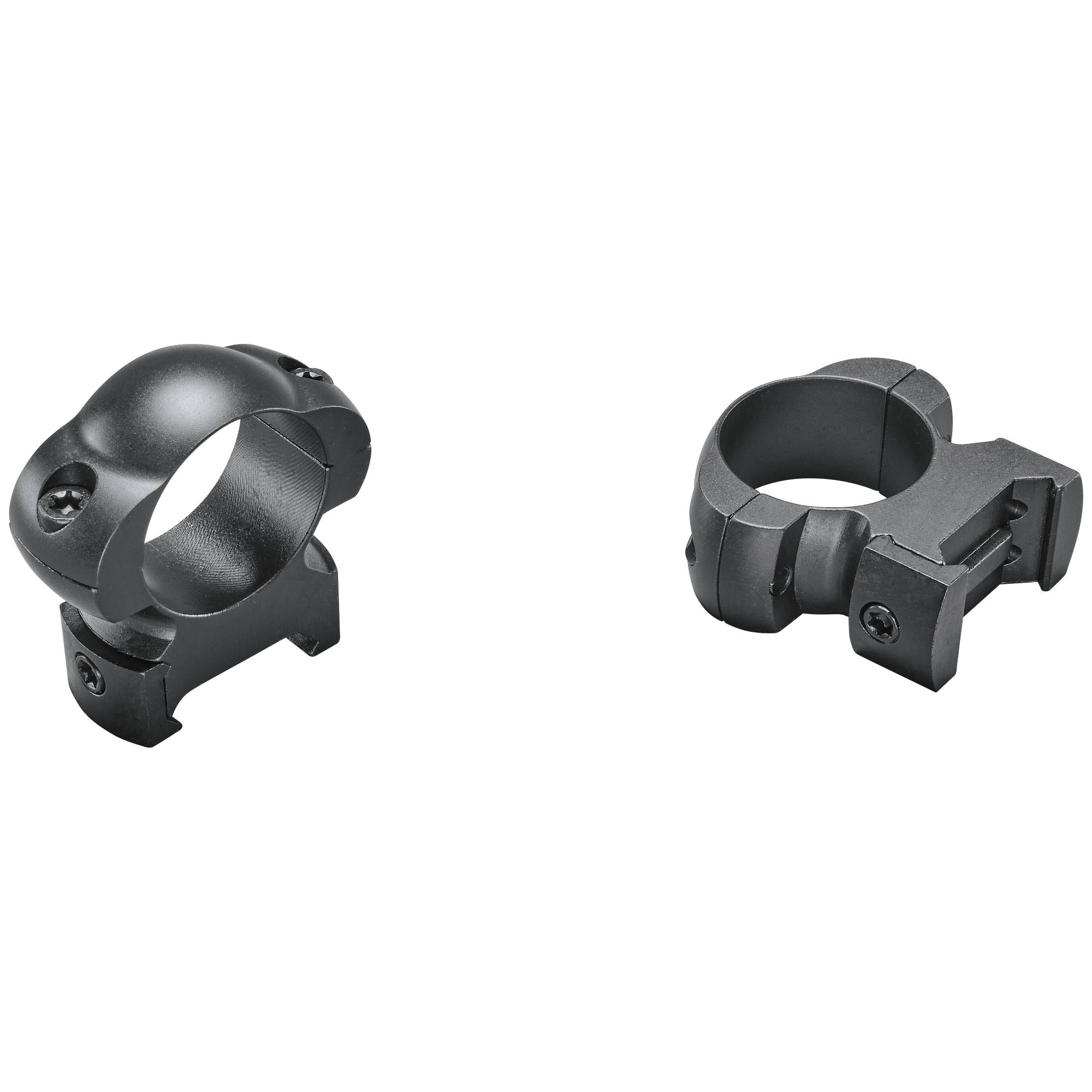 Solid Steel Rings Matte Black 1